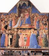 Fra Angelico The Coronation of the Virgin oil painting artist